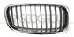 RADIATOR GRILLE RIGHT-SILVER PAINTED-WITH CHROME MOLDING MOD. MODERN LINE