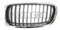 RADIATOR GRILLE LEFT-SILVER PAINTED-WITH CHROME MOLDING MOD. MODERN LINE