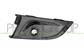 MOULURE INFERIEUR DROITE DE GRILLE DE PARE-CHOCS AVANT-NOIRE BRILLANT-AVEC TROU RADAR+SUPPORTS MOD. M340