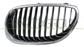 RADIATOR GRILLE LEFT-CHROME-BLACK