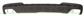 SPOILER PARACHOQUES TRASERO-NEGRO-CON ESCAPE DOBLE - MOD.550