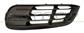 BUMPER GRILLE LEFT-BLACK-WITHOUT FOG LAMP HOLE-WITH MOLDING HOLES