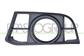 FRONT BUMPER GRILLE LEFT-BLACK-WITH FOG LAMP HOLES-OPEN