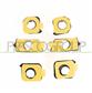 KIT OF SENSOR HOLDERS FOR FRONT BUMPER (6PCS)