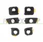 JEU DE SUPPORT CAPTEUR-PARE-CHOCS AVANT (6PCS)