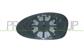 MIRROR GLASS BASE RIGHT-HEATED-ASPHERICAL-BLUE