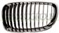 GRILLE CALANDRE GAUCHE CHROMEE/CHROMEE/NOIRE