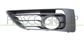 FRONT BUMPER GRILLE LEFT-WITH FOG LAMP HOLES-BLACK