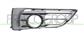 FRONT BUMPER GRILLE LEFT-WITH FOG LAMP HOLES-BLACK