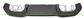 SPOILER PARACHOQUES TRASERO-NEGRO/GRANULADO MOD. M2