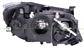 HEADLAMP LEFT H7+H7 ELECTRIC-WITH MOTOR