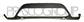 FRONT BUMPER-LOWER-BLACK-TEXTURED FINISH-WITH CUTTING MARKS FOR PDC