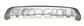 REAR BUMPER MOLDING-LOWER-SILVER MOD. X-LINE