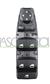 FRONT DOOR LEFT WINDOW REGULATOR PUSH-BUTTON PANEL-BLACK-4 SWITCHES-WITH FOLDABLE MIRROR FUNCTION-8 PINS