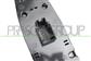 FRONT DOOR LEFT WINDOW REGULATOR PUSH-BUTTON PANEL-BLACK-4 SWITCHES-WITH FOLDABLE MIRROR FUNCTION-8 PINS
