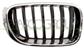 RADIATOR GRILLE RIGHT-CHROME-BLACK MOD. BASIS