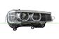 HEADLAMP RIGHT XENON HID/D1S ELECTRIC-WITH MOTOR-WITH DAY RUNNING LIGHT-LED-BLACK