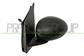 DOOR MIRROR LEFT-CABLE-BLACK-CONVEX-CHROME