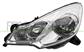 OPTICA IZQUIERDA H1+H7 ELECTRICA-CON MOTOR-CROMADA