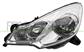 HEADLAMP LEFT H1+H7 ELECTRIC-WITH MOTOR-CHROME