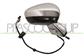 RETROVISORE DESTRO-ELETTRICO-CROMATO-TERMICO-CHIUDIBILE-CON FANALE-CON SONDA-CON BASE CROMATA-CONVESSO-11 PINS