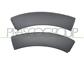 SET OF REAR WHEEL-ARCH EXTENSION REAR PARTS (2 PIECES, RIGHT+LEFT)-BLACK-TEXTURED FINISH