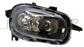 HEADLAMP RIGHT H7+H7 ELECTRIC-WITH MOTOR