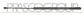 TAILGATE GAS SPRING RIGHT/LEFT - 425 N - L 545 mm - S 195 mm - Ø 18 mm - Ø 8 mm