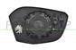 SPIEGELGLAS LINKS-HEIZBAR-MIT BLIS-KONVEX-2 PIN