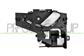 REAR DOOR HANDLE LEFT-INNER-WITH CHROME LEVER-BLACK HOUSING