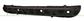REAR BUMPER-BLACK-TEXTURED FINISH-WITH TOW HOOK COVER-WITH PDC