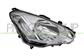 HEADLAMP RIGHT H4-ELECTRIC-WITH MOTOR