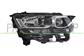 HEADLAMP RIGHT H7+H1-UPPER-ELECTRIC-WITH MOTOR