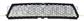 FRONT BUMPER GRILLE-CENTRE-BLACK