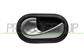 FRONT/REAR DOOR HANDLE LEFT-INNER-WITH SILVER LEVER-BLACK HOUSING-CABLE