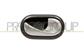 FRONT/REAR DOOR HANDLE RIGHT-INNER-WITH CHROME LEVER-BLACK HOUSING-CABLE