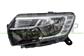PROIETTORE SINISTRO H7+H7-ELETTRICO-CON MOTORE-CON LUCE DIURNA-CON REGOLATORE CAVI-LED