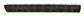 MOLDURA PUERTA DELANTERA IZQUIERDA-NEGRO GRANULADO
