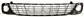 BUMPER GRILLE WITH FOG LAMP HOLE