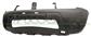 FRONT BUMPER-BLACK-WITHOUT FOG LAMP HOLES