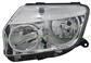 OPTICA IZQUIERDA H1+H7-ELECTRICA-SIN MOTOR-CROMADO