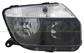 OPTICA DERECHA H1+H7 ELECTRICA-SIN MOTOR - NEGRA