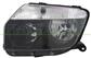 OPTICA IZQUIERDA H1+H7 ELECTRICA-SIN MOTOR - NEGRA