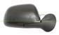 DOOR MIRROR RIGHT-CABLE-BLACK-CONVEX-CHROME