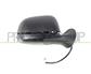DOOR MIRROR RIGHT-ELECTRIC-BLACK-HEATED-CONVEX-CHROME