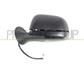 DOOR MIRROR LEFT-ELECTRIC-BLACK-HEATED-CONVEX-CHROME