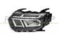 SCHEINWERFER LINKS-H1-MIT LWR-OHNE MOTOR-MIT WEISSEMRAND-LED MOD. 23 >
