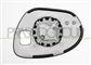 MIRROR GLASS BASE RIGHT-CONVEX-CHROME