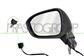 DOOR MIRROR LEFT-ELECTRIC-PRIMED-WITH LAMP-CONVEX-5 PINS MOD. VISIA, ACENTA