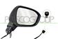 DOOR MIRROR RIGHT-ELECTRIC-PRIMED-HEATED-FOLDABLE-WITH LAMP-WITH BLIS-CONVEX-9 PINS